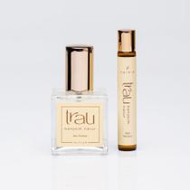 Perfume kit trau benjoim natur 50ml + 10ml roll-on vegano herbia