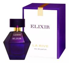 Perfume La Rive Elixir Feminino EDP 100ml Amadeirado Âmbar Sedução Noturna