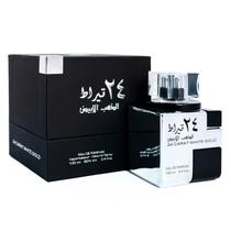 Perfume Lattafa 24 Carat White Gold Eau de Parfum Unissex 100ml