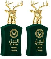 Perfume Lattafa Al Noble Safeer Eau de Parfum 100 ml (pacote com 2)