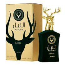 Perfume Lattafa Al Noble Safeer Eau de Parfum Unissex 100ml Original Fixação Duradoura