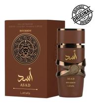 Perfume Lattafa Asad Bourbon Masculino 100ml EDP Original Árabe Intenso e Marcante Perfume Lattafa Asad Bourbon Masculino 100ml EDP Original Árabe Intenso e Marcante