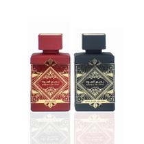 Perfume Lattafa Bade'e Al Oud para Glória e Bade'e Al Oud Sublime EDP 100mL