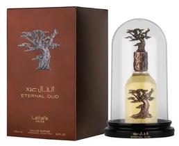 Perfume Lattafa Eternal Oud Eau de Parfum Unissex 100ml Sofisticação Oriental e Elegância Inesquecível