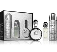 Perfume Lattafa Fakhar para Homens - Eau de Parfum 100ml - Kit com 3 Peças