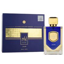 Perfume Lattafa Liam Blue Shine EDP 100mL para homens e mulheres