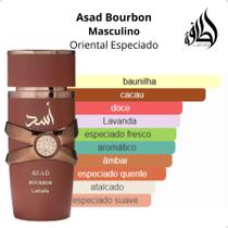 Perfume Lattafa Masculino Asad Bourbon EDP 100ml Original com Nota Fiscal Perfume Lattafa Masculino Asad Bourbon EDP 100ml Original com Nota Fiscal