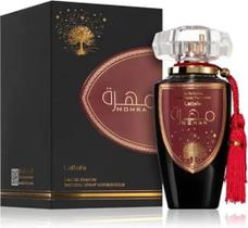 Perfume Lattafa Mohra Eau de Parfum 100ml Masculino Árabe Original Amadeirado Especiado Intenso Perfume Lattafa Mohra Eau de Parfum 100ml Masculino Árabe Original Amadeirado Especiado Intenso