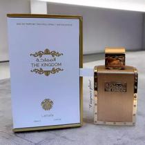 Perfume Lattafa The Kingdom Masculino 100ml EDP Luxuoso Oriental Amadeirado Original