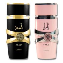 Perfume Lattafa Yara & Asad EDP 100ml - Masculino e Feminino