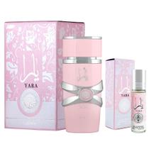 Perfume Lattafa Yara EDP 100ml + Óleo 10ml - Para Mulheres