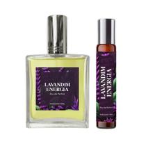 Perfume Lavandim Energia Homem 50Ml + Roll On 10Ml Natural