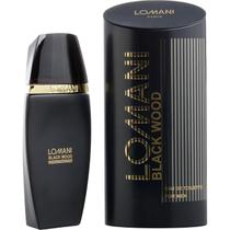 Perfume Lomani Black Wood Eau de Toilette 100ml para homens