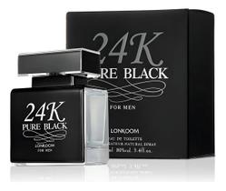 Perfume Lonkoom Para Homens 24k Pure Black 100 Ml Perfume Lonkoom Para Homens 24k Pure Black 100 Ml