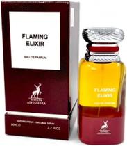 Perfume Maison Alhambra Flaming Elixir é um Eau de Parfum unissex 90 ml Perfume Maison Alhambra Flaming Elixir é um Eau de Parfum unissex 90 ml