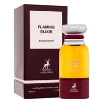 Perfume Maison Alhambra Flaming Elixir Eau de Parfum Unissex 80ml Perfume Maison Alhambra Flaming Elixir Eau de Parfum Unissex 80ml