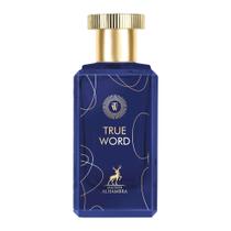 Perfume Maison Alhambra True Word Eau de Parfum 100ml para homens Perfume Maison Alhambra True Word Eau de Parfum 100ml para homens