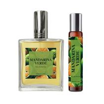 Perfume Mandarina Verde Feminino 50Ml + Spray 10Ml Natural Perfume Mandarina Verde Feminino 50Ml + Spray 10Ml Natural