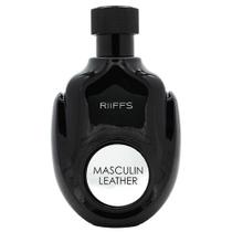 Perfume Masculin Leather Riiffs Masculino Edp 100ml