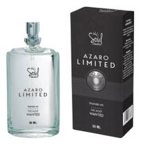 Perfume Masculino 50ml Azaro Limited Elegância Confiança