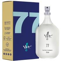 Perfume Masculino 77 Colônia Desodorante, 85ml Yes Cosmetics - Yes! Cosmetics