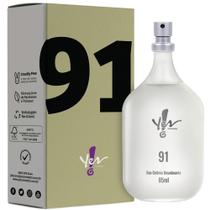 Perfume Masculino 91 Colônia Desodorante, 85ml Yes Cosmetics - Yes! Cosmetics