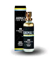 Perfume Masculino Animals Amakha Paris 15ml Para Bolso Bolsa