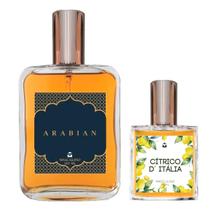 Perfume Masculino Arabian 100ml + Cítricos D'Italia 30ml Perfume Masculino Arabian 100ml + Cítricos D'Italia 30ml