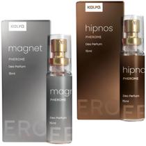 Perfume masculino ativa feromonios Hipnos Magnet kit com 2