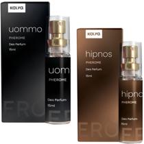 Perfume masculino ativa feromonios Uommo Hipnos kit com 2