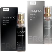 Perfume masculino ativa feromonios Uommo Magnet kit com 2