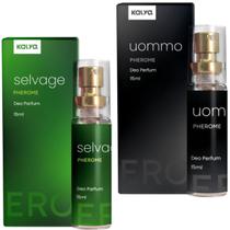 Perfume masculino ativa feromonios uommo Selvage kit com 2