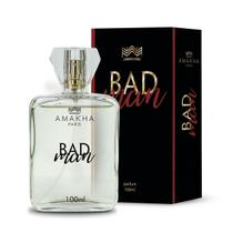 Perfume Masculino Bad Man Amakha Paris 100ml Parfum Perfume Masculino Bad Man Amakha Paris 100ml Parfum