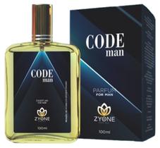 Perfume Masculino Code Man 100ml Alta Fixação Parfum