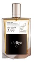 Perfume Masculino Código 8 - 100ml - Lançamento Lab 8 Fragrance - Original - Amadeirado Aromático Perfume Masculino Código 8 - 100ml - Lançamento Lab 8 Fragrance - Original - Amadeirado Aromático