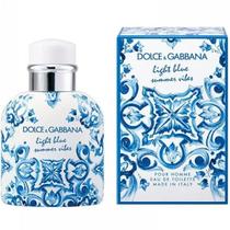 Perfume Masculino DG Light Blue Summer Vibes EDT 125 ml
