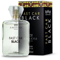 Perfume Masculino Fast Car Black Amakha Paris 100ml Parfum Perfume Masculino Fast Car Black Amakha Paris 100ml Parfum