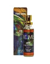 Perfume Masculino Fire Men Amakha Paris 15ml Para Bolso Bolsa