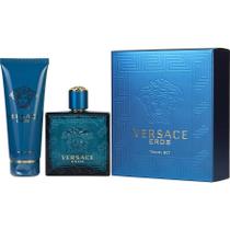 Perfume Masculino Gianni Versace Eros Edt Spray 100 Ml & Gel De Banho ()
