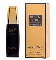 Perfume masculino giverny black ford pour homme edt -30ml