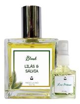 Perfume Masculino Lilás E Sálvia 100Ml + Mini Perfume