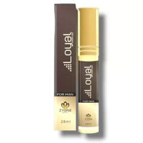 Perfume Masculino Loyal 28ml Zyone Eau de Parfum Alta Fixação Ref. Malbec