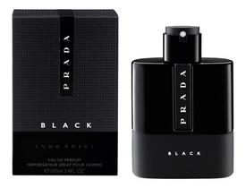 Perfume Masculino Luuna Rossa Black Eau de Parfum 100 ml + 1 Amostra de Fragrância