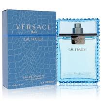 Perfume Masculino Man (Blue) Versace 100 ML Fraiche Eau De Toilette
