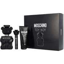 Perfume Masculino Moschino Toy Boy Eau De Parfum Spray 100 Ml & Body Gel 10 Mini