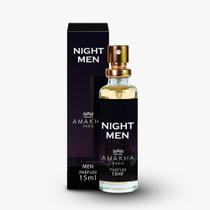 Perfume Masculino Night Men 15ml Amakha Paris 15ml