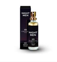 Perfume Masculino Night Men Amakha Paris 15ml Bolso Bolsa