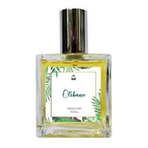 Perfume Masculino Olíbano 100Ml - Com Óleo Essencial Natural - Essência Do Brasil