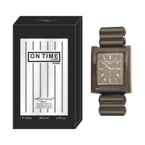 Perfume Masculino On Time Luxe Mont'Anne Eau De Parfum Amadeirado Oriental 100ml