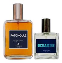 Perfume Masculino Patchouli 100Ml + Perfume 30Ml Ed Limitada - Essência Do Brasil